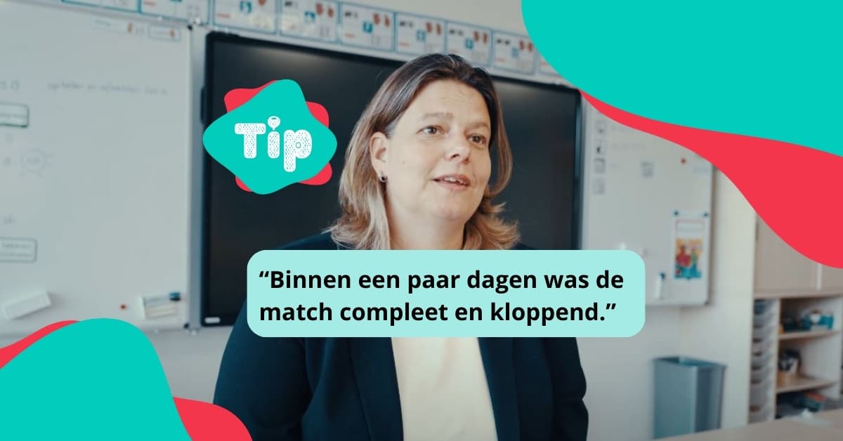 Schoolleider Esther aan het woord
