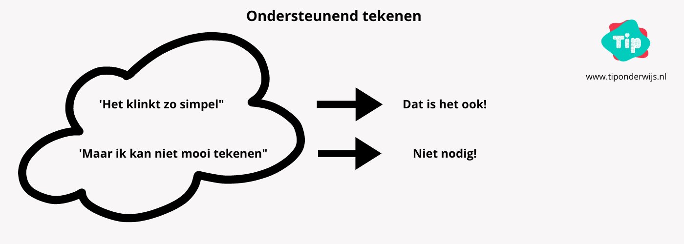 Ondersteunend tekenen - Tip onderwijs